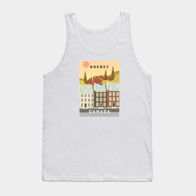 Quebec, Canada Tank Top by GreekTavern